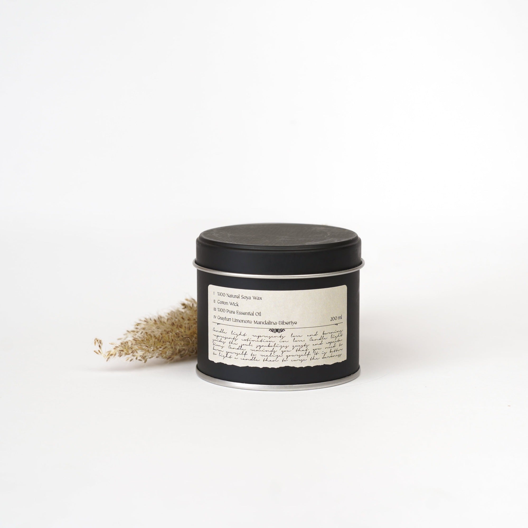 Patchouli-Melez Lavanta Uçucu Yağlı Soyalı Mum