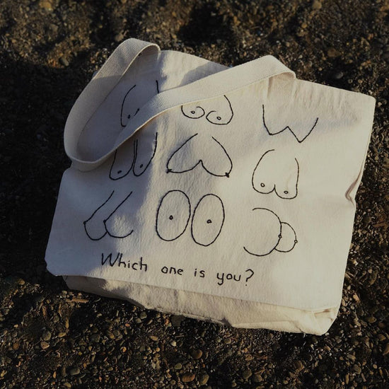 Waxed Oversize Tote Bag