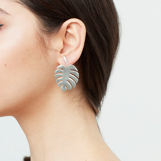 Palms Küpe - Gümüş