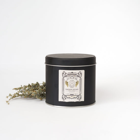 Günlük-Itır Uçucu Yağlı Amber Cam Soyalı Mum