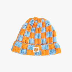 Beanie Damalı Şapka