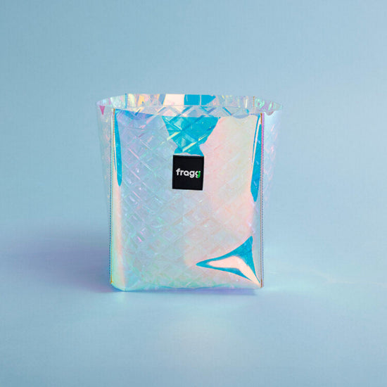 Holografik PVC Kaplamalı Plastik Saksı