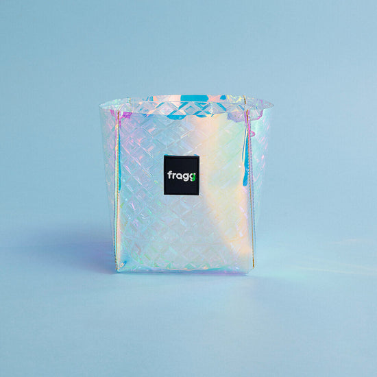 Holografik PVC Kaplamalı Plastik Saksı