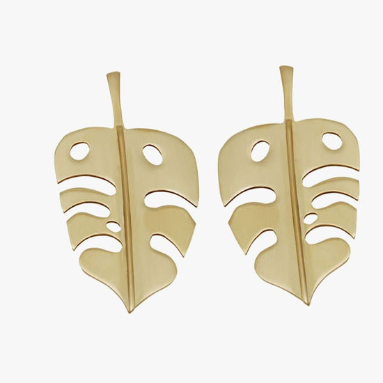 Leaves - Monstera Earrings