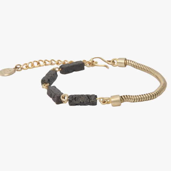 Vast Bracelet Lava Stone