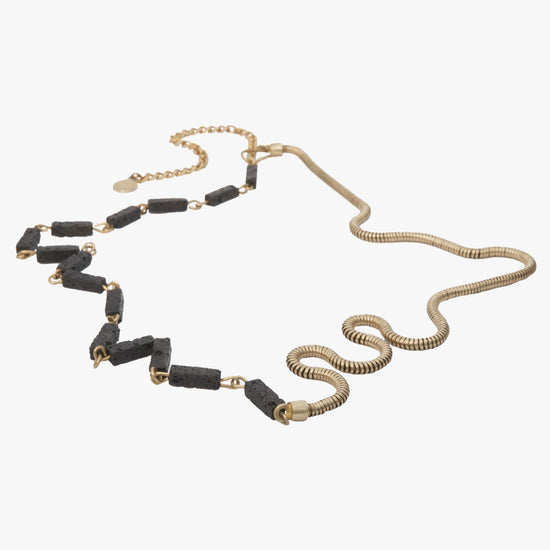 Vast Necklace Lava Stone