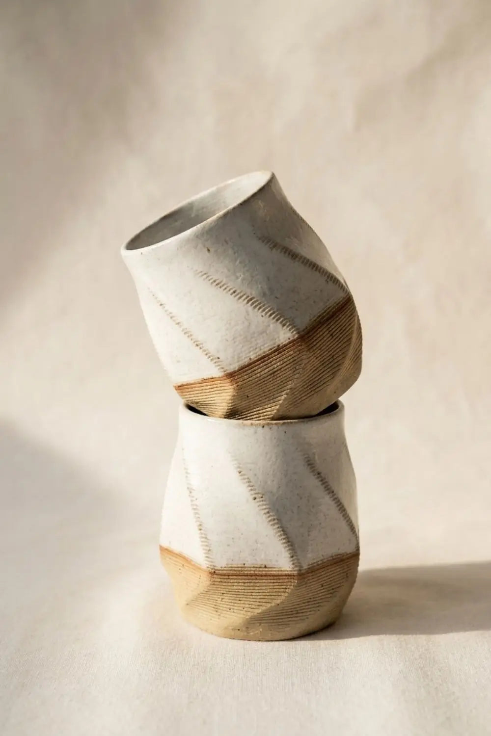 Stoneware Espresso Bardağı – 2'li Set