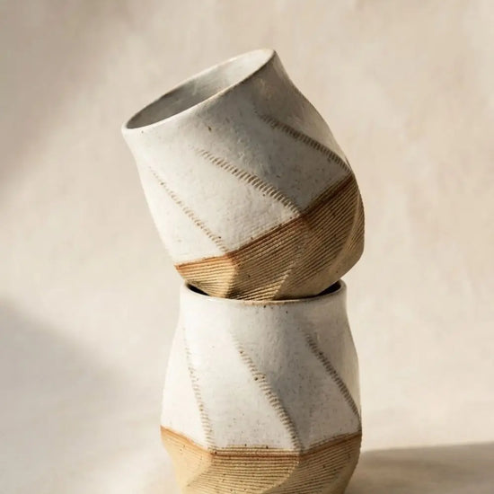Stoneware Espresso Bardağı – 2'li Set