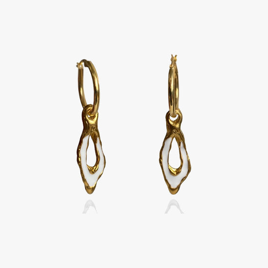 Enki Drop Hoops Halka Küpe
