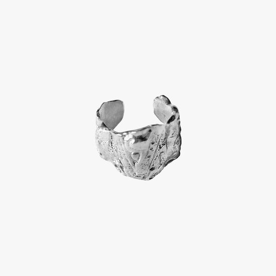 Brambuta İsis Earcuff Medium Gümüş Beyaz