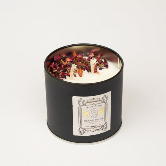 Günlük-Itır Uçucu Yağlı Amber Cam Soyalı Mum