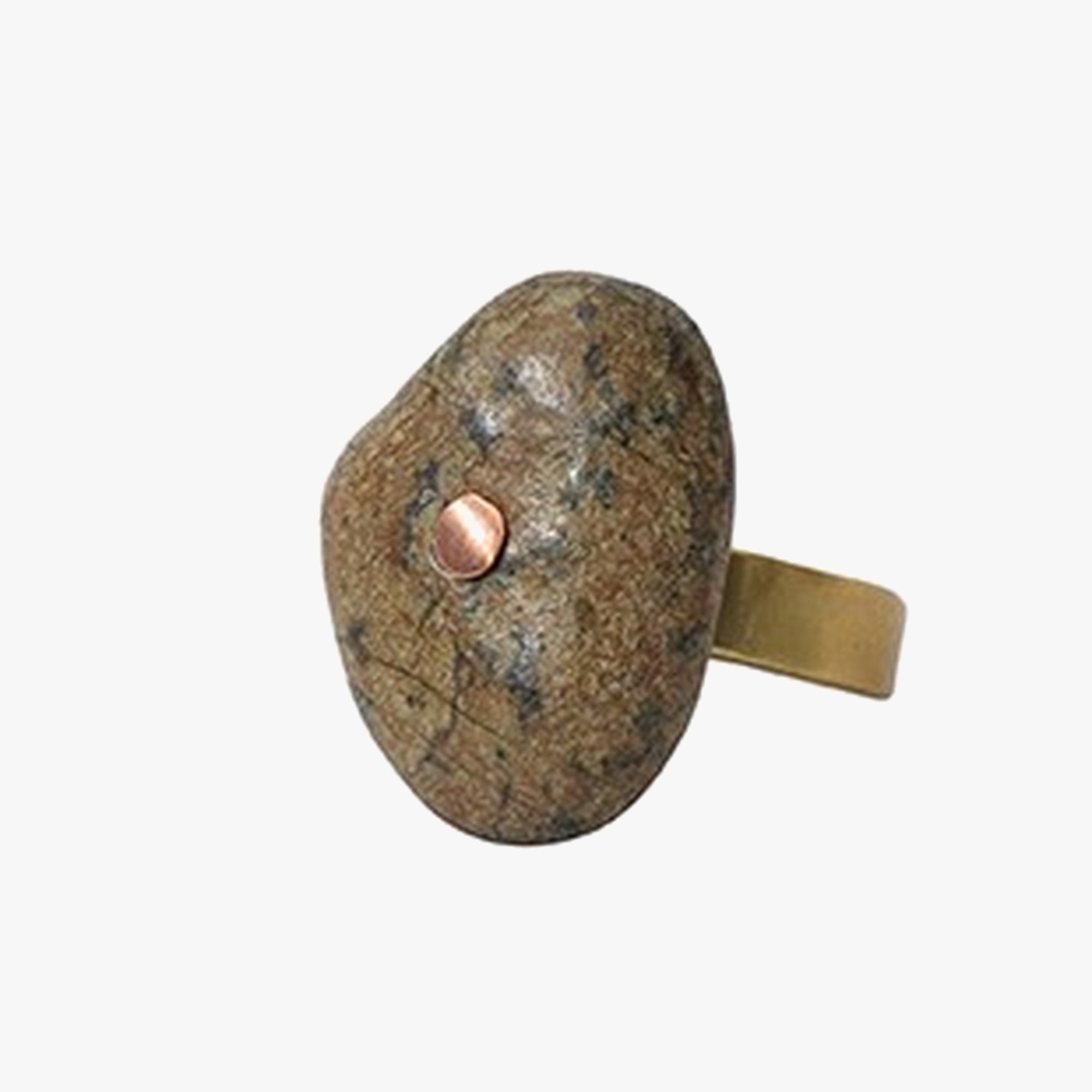 Zeworks Bold - Pebble Ring yüzük ürün fotoğrafı