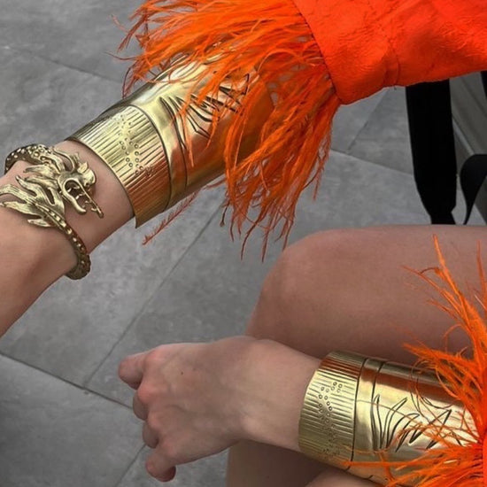 Ava Water Tribe - Swan Cuff Bileklik