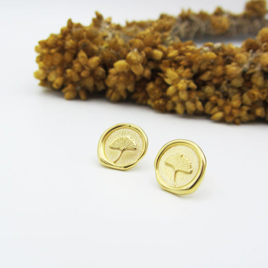 Gingko Küpe