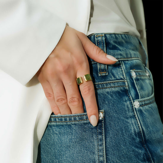 Mühür Mineli Yüzük