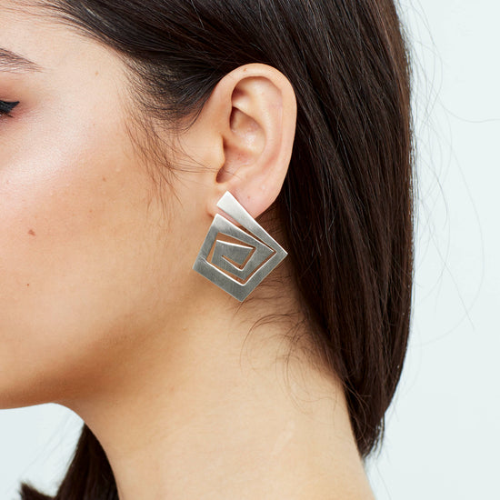 Hypnosis Küpe - Gümüş